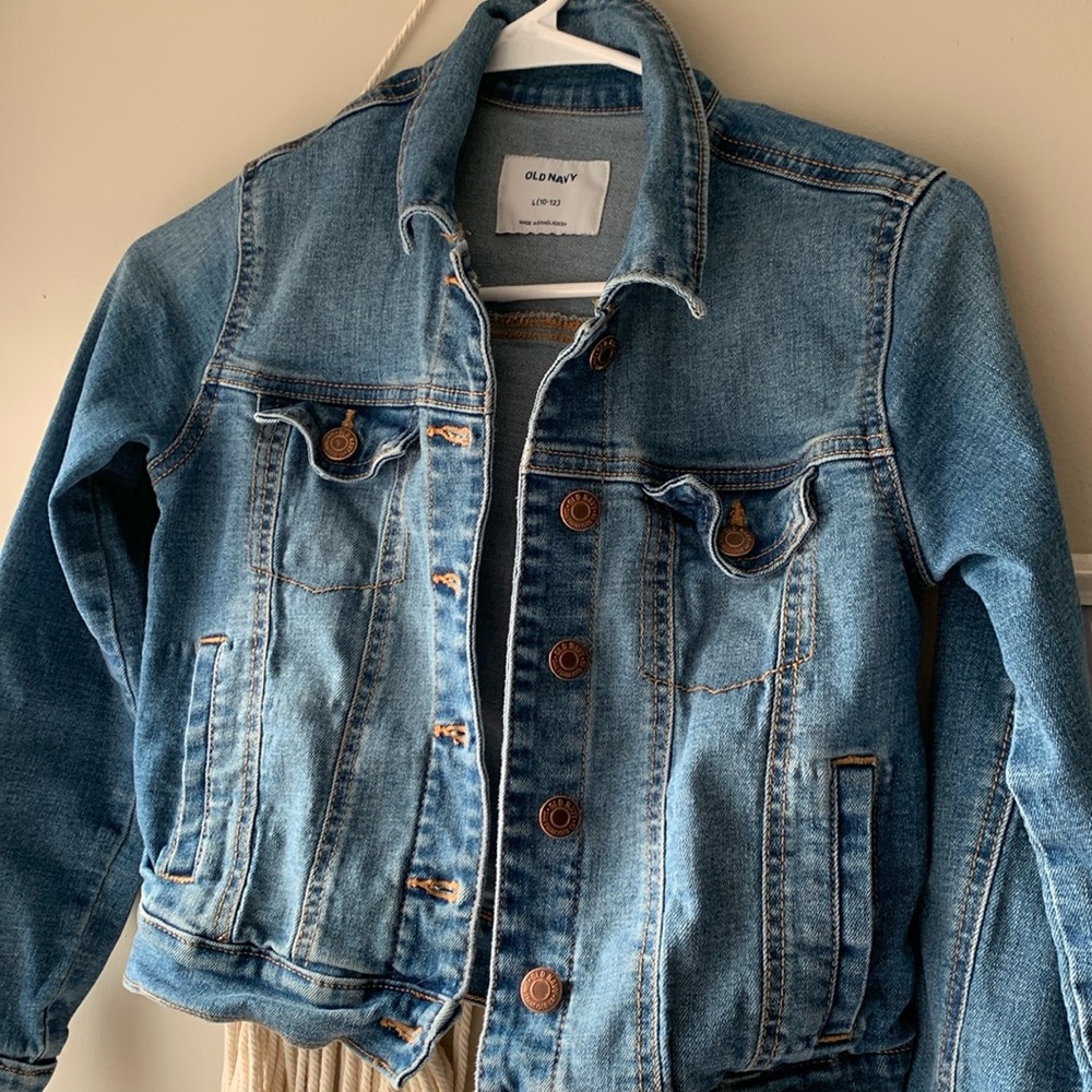 Old navy kids size 10-12, L, Jean jacket